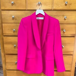 Zara Women's Fuchsia Blazer